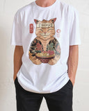 CATANA RAMEN T-SHIRT, Men Summer Fashion Cotton, Cotton Menswear, S to 3XL Soft Top