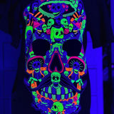 Calavera altar t-shirt Cotton Black Slim-fitting Menswear