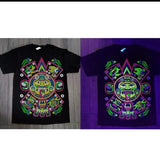 Calendario azteca solo vista al frente. talla small Cotton