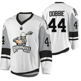 Calgary Roughnecks #44 Dane Dobbie sublimated-2021-22-white-jersey
