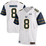 California Golden Bears Aaron Rodgers 8 White