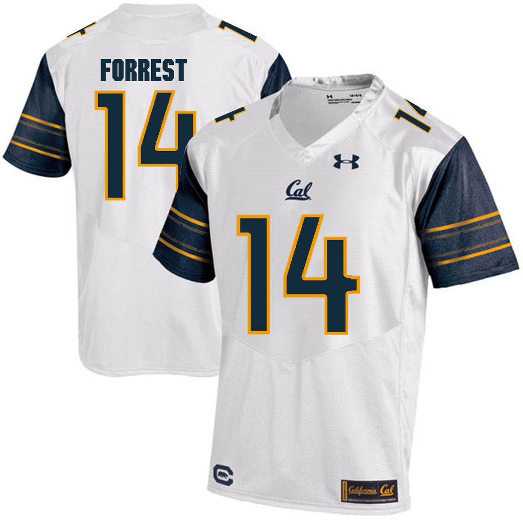 California Golden Bears Chase Forrest 14 White