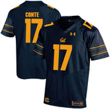 California Golden Bears Chris Conte 17 Navy