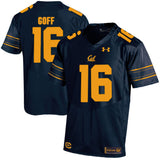 California Golden Bears Jared Goff 16 Navy