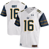 California Golden Bears Jared Goff 16 White