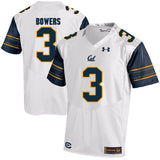 California Golden Bears Ross Bowers 3 White