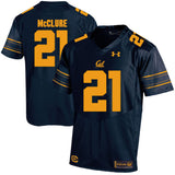 California Golden Bears Stefan McClure 21 Navy