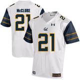 California Golden Bears Stefan McClure 21 White