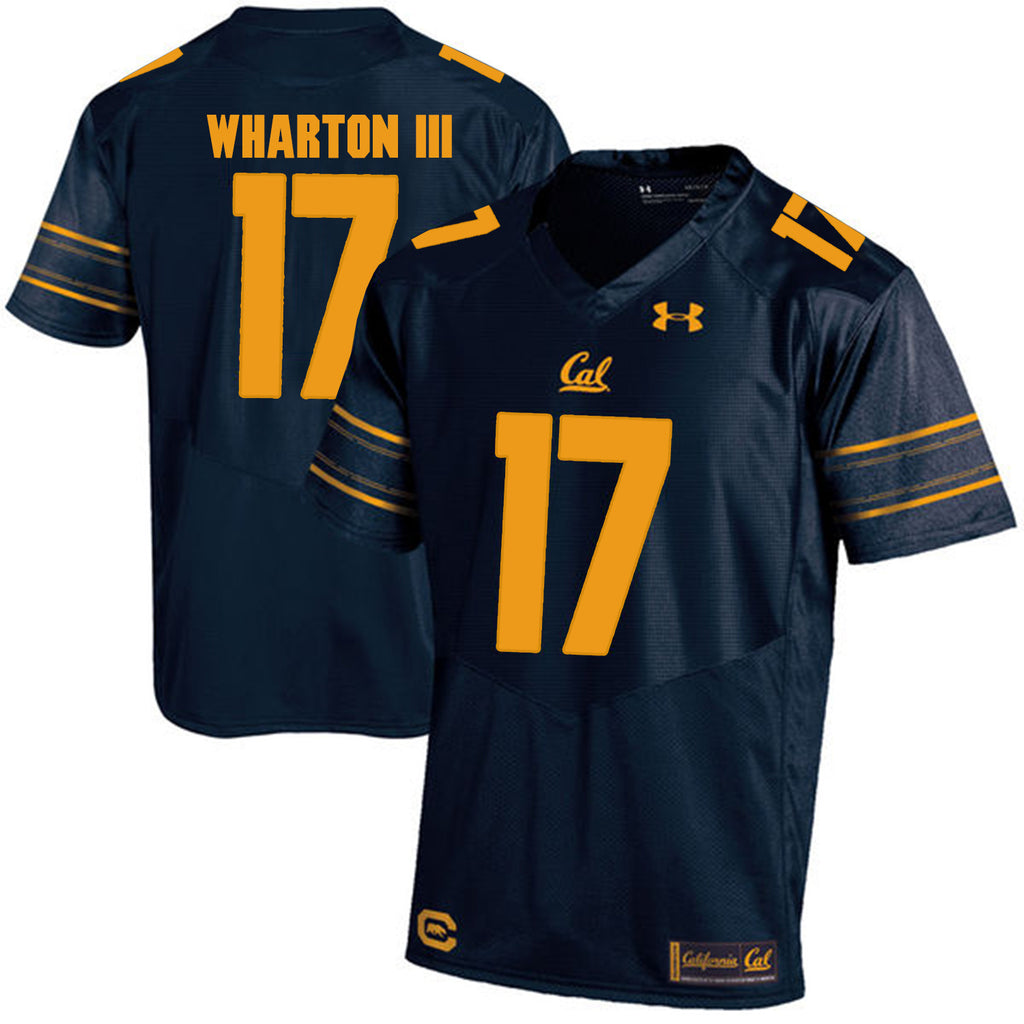 California Golden Bears Vic Wharton III 17 Navy