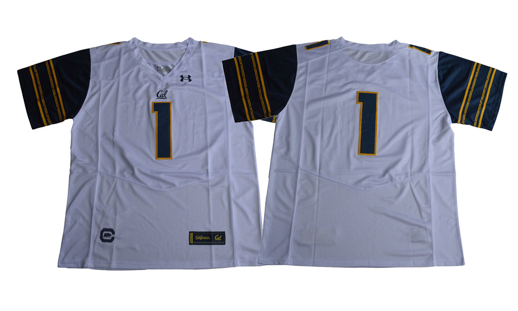 California Golden Bears #1 White Under Armour