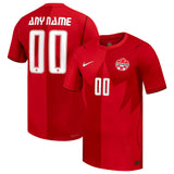 Canada Custom 2026 Red Home Soccer Jersey