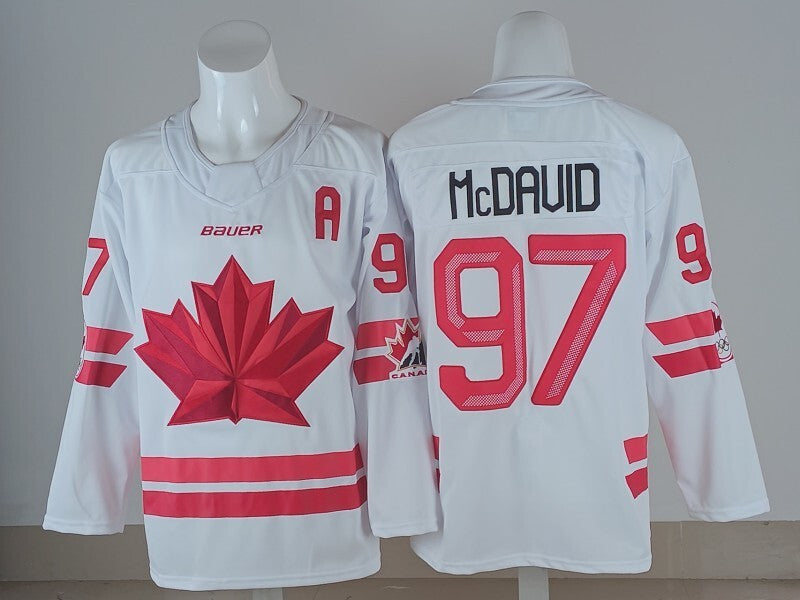 Canada Hockey #97 Connor McDavid Canada 2026 Winter Olympics Edition Style 1
