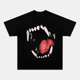 Canine Garment Shirt Streetwear Y2K Fashion Vintage Graphic Tee Cotton Short Sleeve Unisex