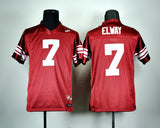 Cardinal John Elway 7 Youth Red