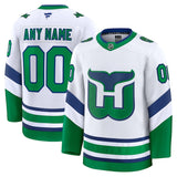 Carolina Hurricanes Fanatics Throwback Premium Custom Jersey - White