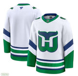 Carolina Hurricanes Fanatics Throwback Premium Jersey - White