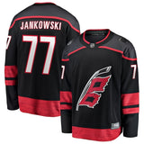 Carolina Hurricanes #77 Mark Jankowski Home Breakaway Jersey - Black
