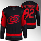 Carolina Hurricanes #82 Jesperi Kotkaniemi Black 2023 NHL Stadium Series Jersey