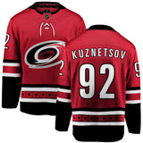 Carolina Hurricanes #92 Evgeny Kuznetsov Alternate Red