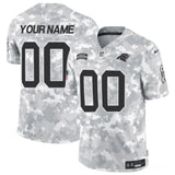Carolina Panthers Active Player Custom 2024 F.U.S.E Arctic Camo Salute To Service