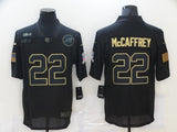 Carolina Panthers #22 Christian McCaffrey 20 Salute 538