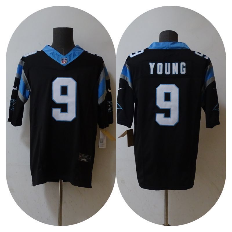 Carolina Panthers #9 Bryce Young Panthers 3 Edition Style 1