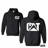 Cat With Woman Hoodie, Unisex Classic Fabric Shirt, lady Cat tee, Menswear Sweaters Tops Pullover Human Casual Long Sleeve Menswear