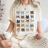 Cats Clans Shirt, Erin Hunter Shirt, Shadowclan Shirt, Riverclan Cat, Thunderclan, Windclan, Bookish Shirt, Book Lover Gift