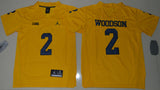 Charles Woodson 2 Youth Yellow