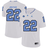 Charlie Justice 22 White