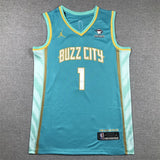 Charlotte Hornets #1 LaMelo Ball Hornets 1 City New s-xxl Style 1