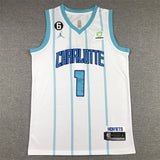 Charlotte Hornets #1 LaMelo Ball Hornets 1 Statement Edition Purple Style 2