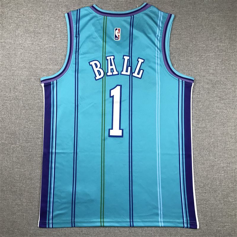 Charlotte Hornets #1 LaMelo Ball Hornets 1 # · Classic Green Style 1