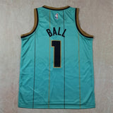Charlotte Hornets #1 LaMelo Ball Hot Press Hornets Style 1