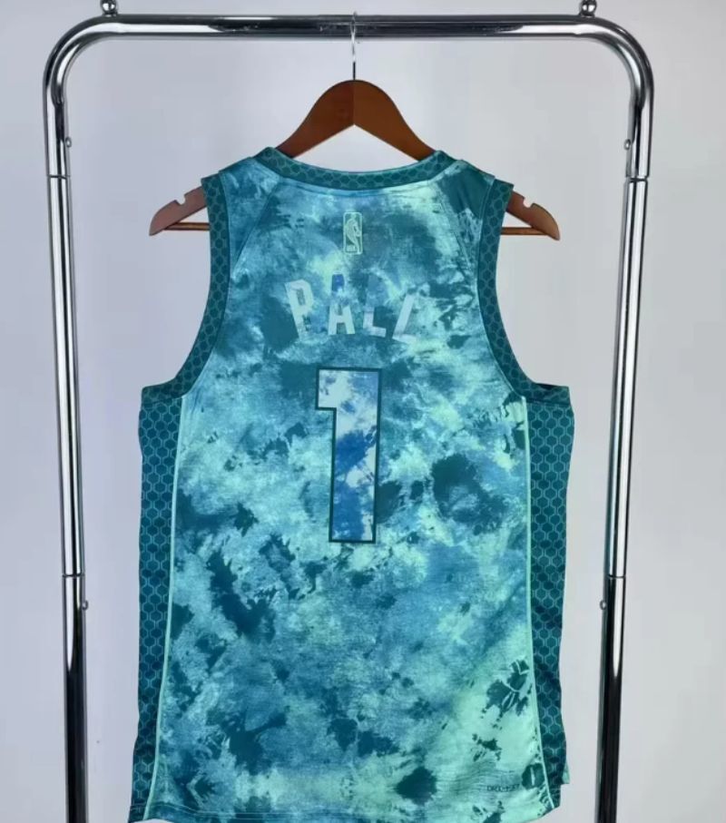 Charlotte Hornets #1 LaMelo Ball selected edition jersey (heat pressed) Style 1