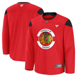 Chicago Blackhawks Fanatics Team Practice Jersey - Red