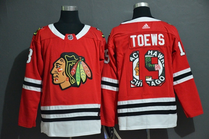 Chicago Blackhawks #19 Jonathan Toews Fashion Print Edition