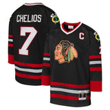 Chicago Blackhawks #7 Chris Chelios 1997-98 Power Play Jersey