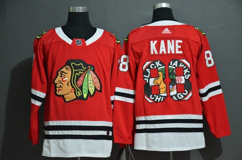 Chicago Blackhawks #88 Patrick Kane Fashion Print Edition