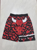Chicago Bulls Bulls Red Shorts Style 1