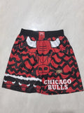 Chicago Bulls Bulls Red Shorts Style 2
