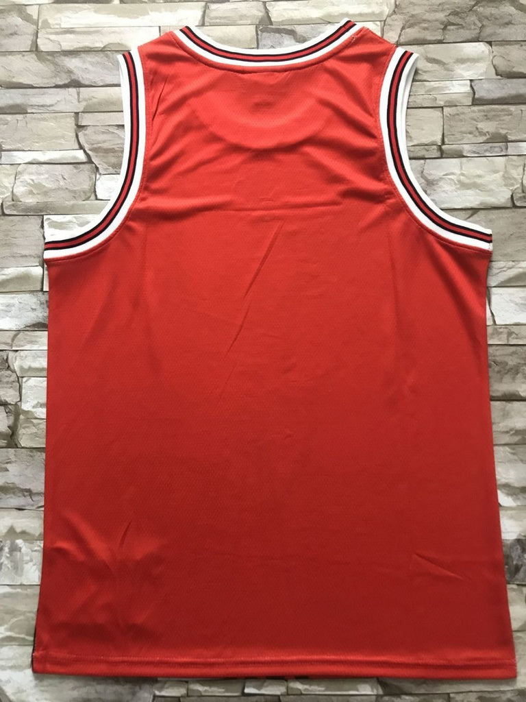 Chicago Bulls Bulls mitchell&ness Retro Red Style 1