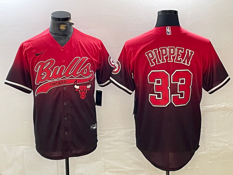 Chicago Bulls #33 Scottie Pippen NBA Collaboration