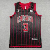 Chicago Bulls #3 Josh Giddey 26 Bulls 3 Black Style 6