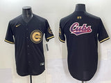 Chicago Cubs Cubs Black Gold V3 Style 1