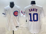 Chicago Cubs #10 Ron Santo Cubs Adult