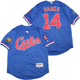 Chicago Cubs #14 Ernie Banks Cubs 14 Blue 1994 Inverted