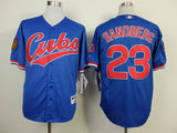 Chicago Cubs #23 Ryne Sandberg Cubs 23 Blue 1994 Inverted
