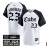 Chicago Cubs #23 Ryne Sandberg Cubs 5 Collaboration Style 1