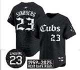 Chicago Cubs #23 Ryne Sandberg Cubs 5 Collaboration Style 3